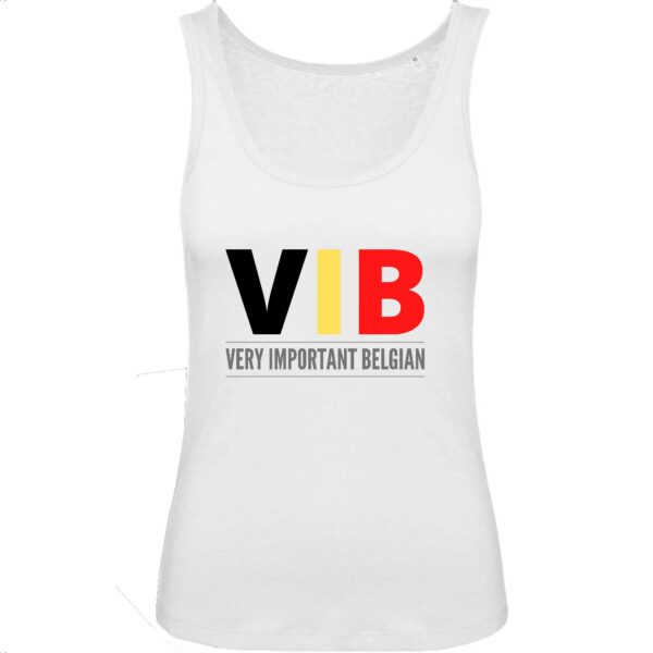 Débardeur Femme 100% coton bio - VIB Very Important Belgian