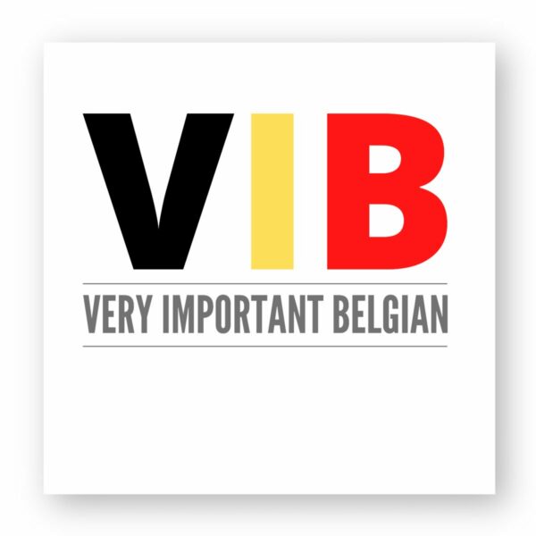 carre_0 Sticker - VIB Very Important Belgian