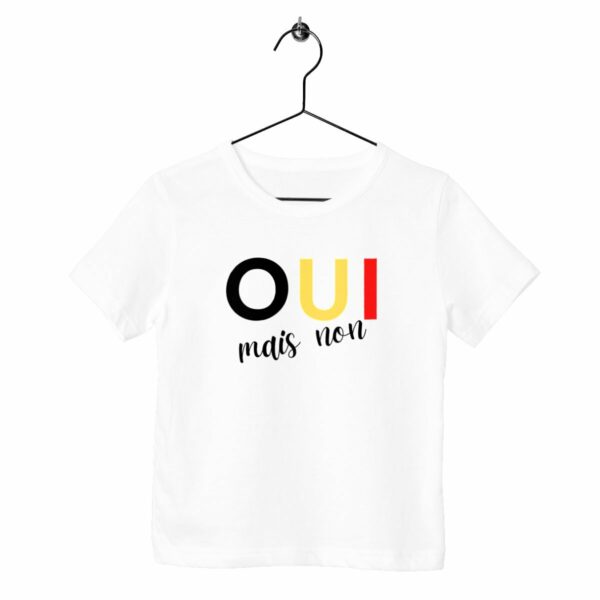 T-Shirt enfant coton bio - Oui mais non
