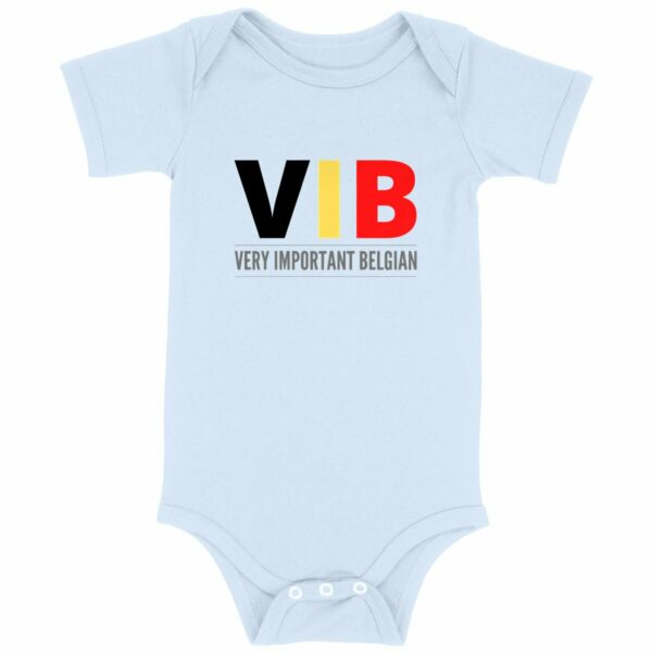 Body bébé coton bio - VIB Very Important Belgian