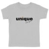 Unique, une fois - T-Shirt enfant en coton bio