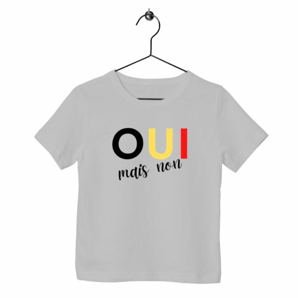 T-Shirt enfant coton bio - Oui mais non