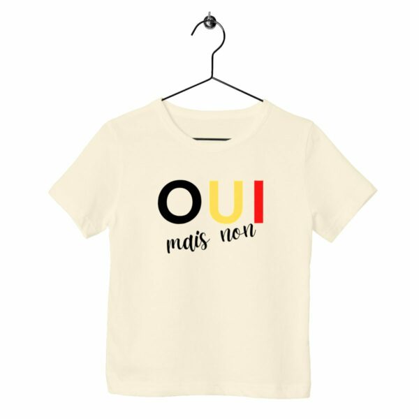 T-Shirt enfant coton bio - Oui mais non