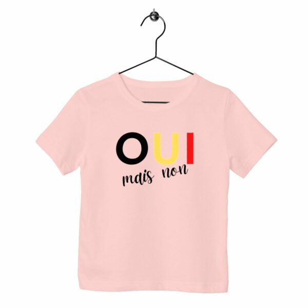 T-Shirt enfant coton bio - Oui mais non
