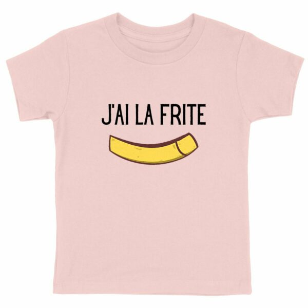 J`ai la frite - T-Shirt enfant en coton bio