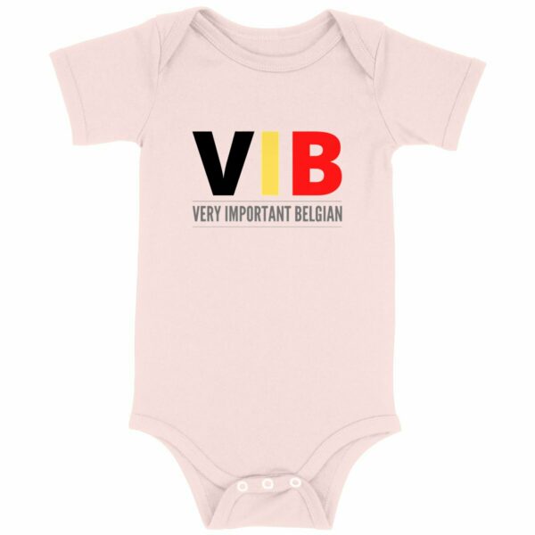 Body bébé coton bio - VIB Very Important Belgian