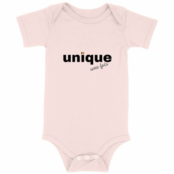 Unique, une fois - Body pour bébé en coton bio
