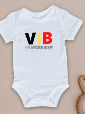 Body bébé coton bio - VIB Very Important Belgian