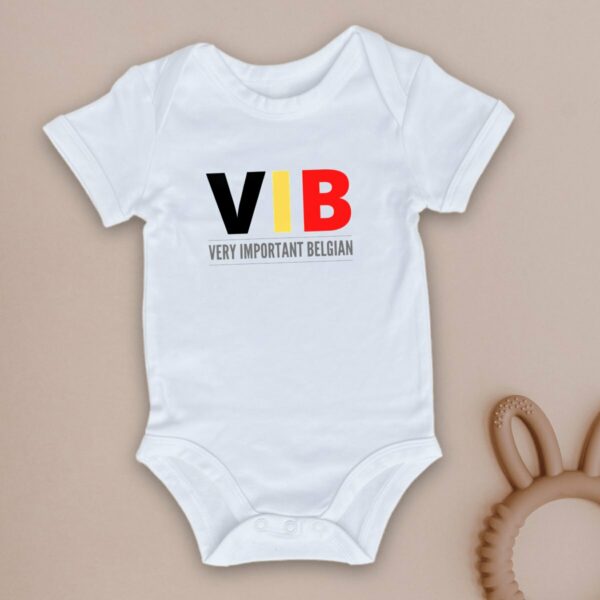 Body bébé coton bio - VIB Very Important Belgian