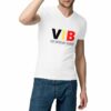 T-shirt col V 100% bio - VIB Very Important Belgian