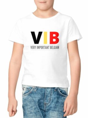 T-shirt enfant coton bio - VIB Very Important Belgian