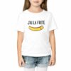 J`ai la frite - T-Shirt enfant en coton bio